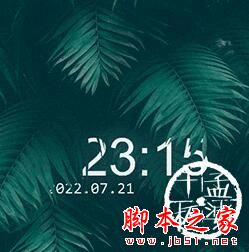 Wallpaper Engine 护眼草丛时钟动态壁纸 免费版