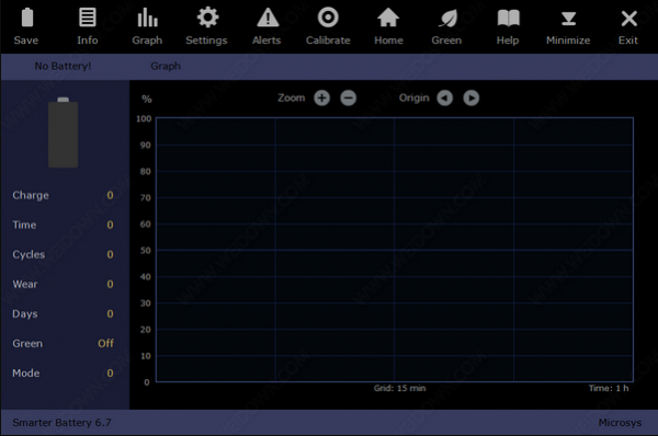 Microsys Smarter Battery(笔记本电池检测工具) v7.5 安装激活免费版