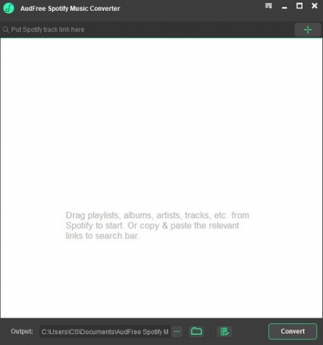 AudFree Spotify Music Converter(音乐软件) v1.0.0 免费安装版