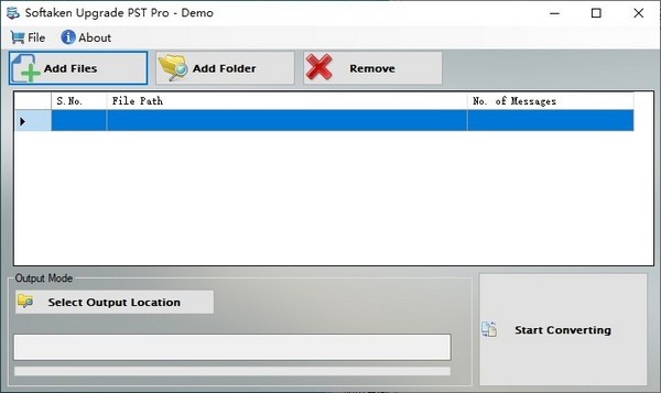 Softaken Upgrade PST Pro(PST文件升级软件) v1.0 官方安装版
