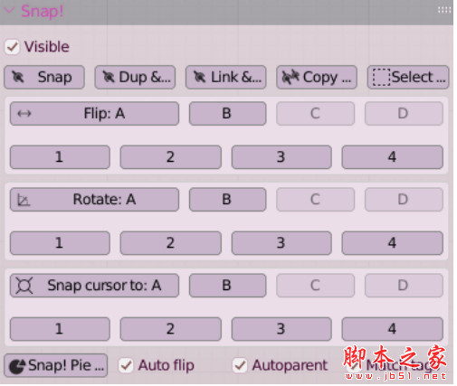 Blender自定义模型拼贴吸附工具 Snap! 最新免费版
