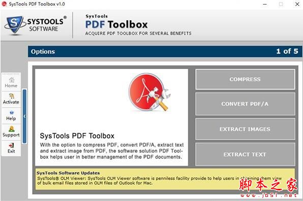 SysTools PDF Toolbox(PDF文件处理)V1.0 官方安装版
