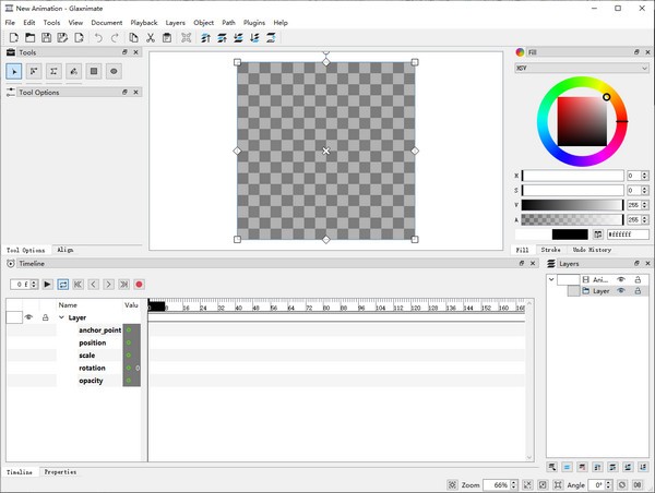 Glaxnimate(矢量图形动画工具) v0.4.2 绿色免费版