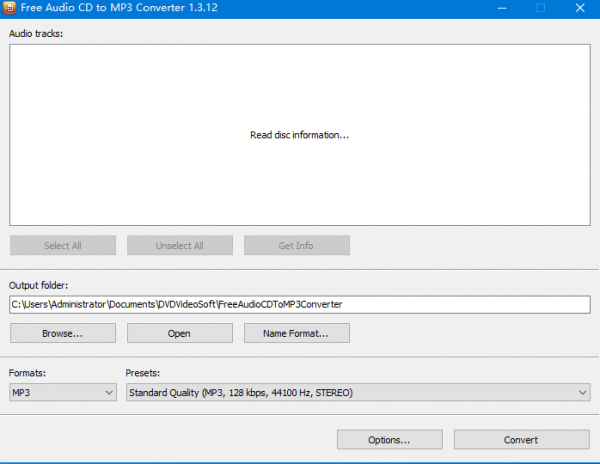 Free Audio CD to MP3 Converter(音频格式转换工具) v1.3.12.1228 官方安装版