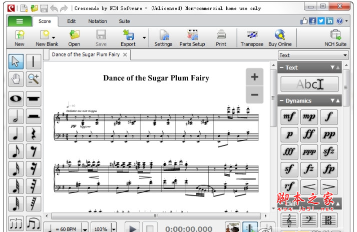 音乐记谱软件(Crescendo) v4.10 安装版