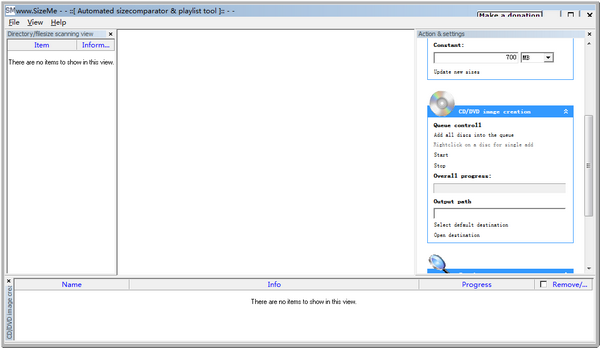 SizeMe(智能刻录工具) v2.0 官方安装版