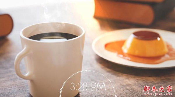 Wallpaper Engine 咖啡布丁音频响应记时动态壁纸 免费版