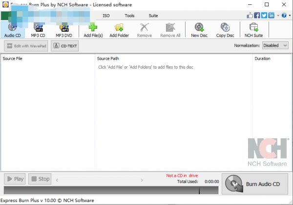 光盘刻录软件NCH Express Burn Plus v11.09 安装激活版
