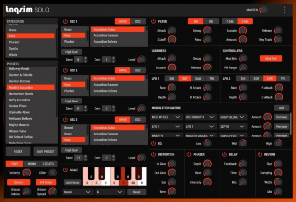 中东方韵律合成器TAQS.IM Solo v1.2.12 安装激活版