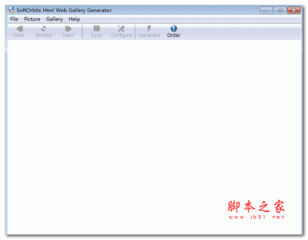 Html Web Gallery Generator(图片转html工具) v1.2 官方版