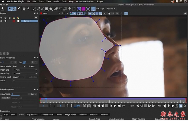 Ae/Pr/OFX/Nuke/达芬奇反求跟踪插件Mocha Pro 2022.5 v9.5.4 CE 一键直装破解版