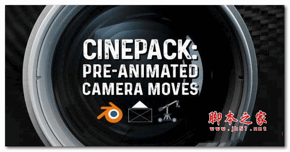Blender摄像机运动预设插件 Cinepack Pre-Animated Camera Moves 2022