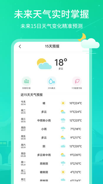 实时天气王 for Android v3.1.2 安卓版