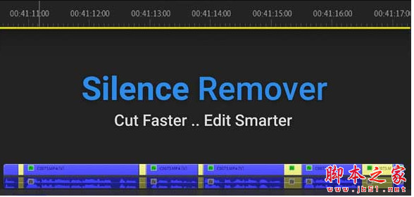 PR无声音频自动剪辑插件Aescripts Silence Remover V1.2 For Premiere 免费版