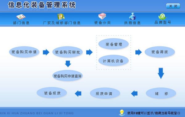 信息化装备管理系统 v1.0 官方安装版