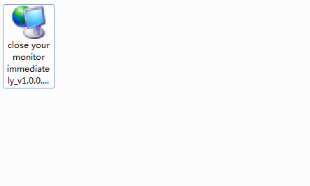 close your monitor immediately(快速关闭屏幕) v1.0.0.1 绿色免费版