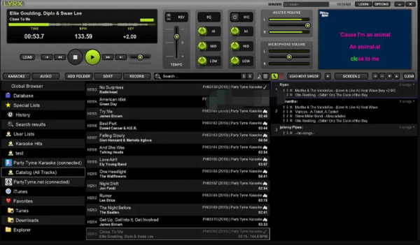 PCDJ LYRX(专业卡拉OK软件) v1.10.3 安装免费激活版