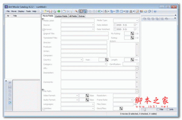Ant Movie Catalog(视频库管理器) v4.2.2.2 绿色版