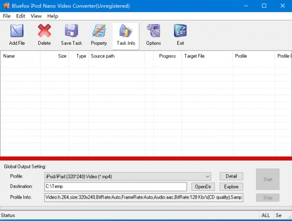 Bluefox iPod Nano Video Converter(视频转换软件) v3.3.12 官方安装版