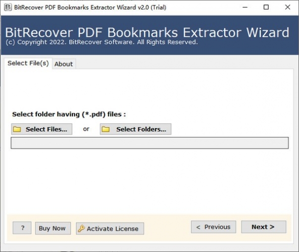 BitRecover PDF Bookmarks Extractor Wizard(PDF书签提取软件) v3.2 官方安装版
