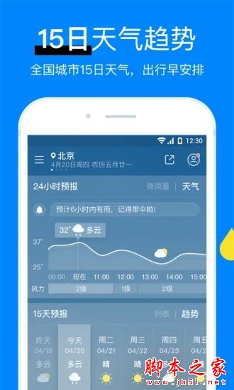 今日天气预报 for Android V8.09.4 安卓手机版