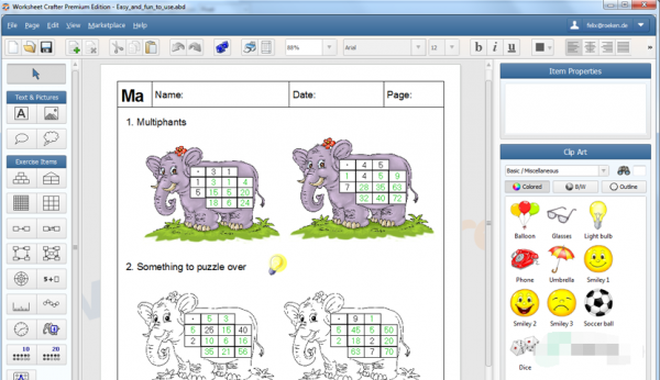优秀教材创建软件Worksheet Crafter Premium 2023.2.5.131 + Content 激活版