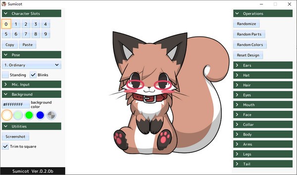 sumicot(桌面宠物设定设置器) v0.2.0 绿色免费版