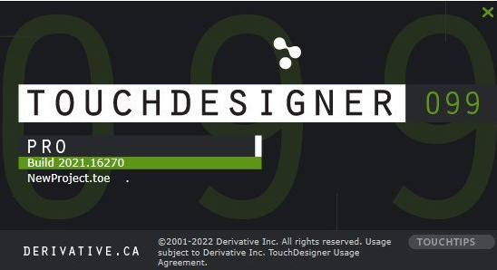 Derivative TouchDesigner Pro v2023.11600 最新正式免费版版(附安装教程)