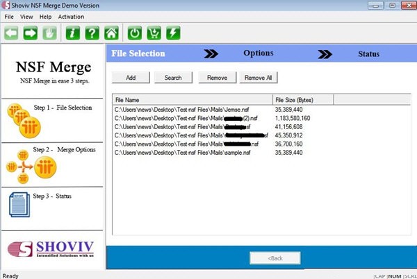 Shoviv NSF Merge(NSF文件合并软件) v20.1 免费安装版