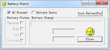 BatteryTest(电量显示工具) v1.08 绿色免费版