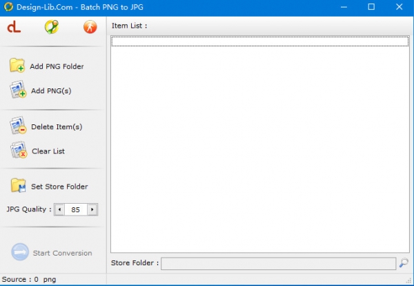 Batch PNG to JPG(图片格式转换) v1.0 官方安装版