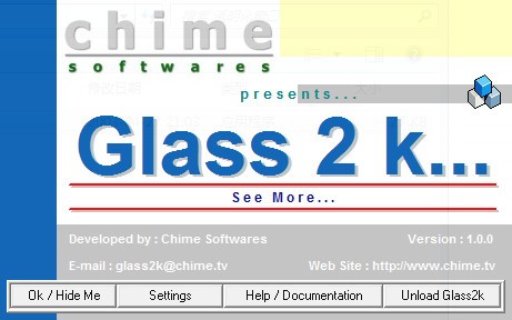 Glass2k(窗口透明软件) v1.0.0 绿色免费版
