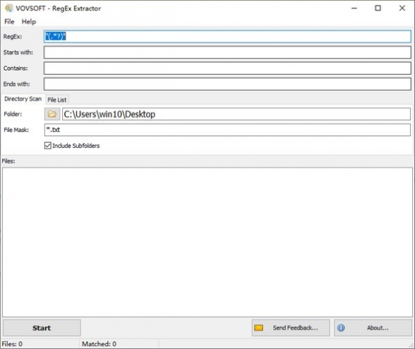 RegEx Extractor(URL提取软件) v1.0 绿色免费版
