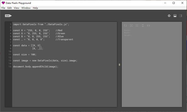 Data Pixels Playground(像素图块生成工具) v1.1.0 绿色免费版