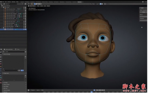 Blender手机面部动作捕捉插件 Faceit Vv2.3.62 For Blender 4.0+ 免费版