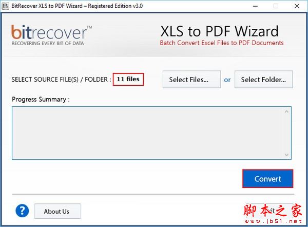 BitRecover XLS to PDF Wizard(XLS转PDF)V3.0.0 官方安装版