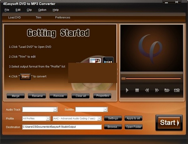 4Easysoft DVD to MP3 Converter(音频转换工具) v3.2.20 官方安装版