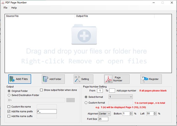 PDFdu Page Number(PDF文件处理软件) v1.2 官方安装版