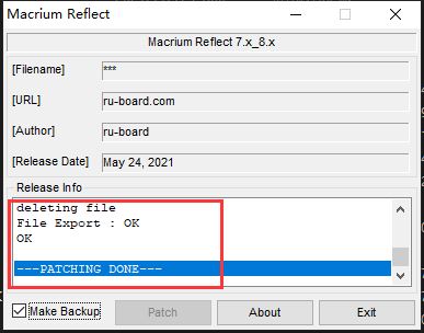 Macrium Reflect Server Plus激活工具+破解教程(全系列)