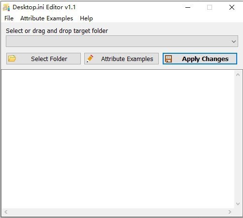 Desktop.ini Editor(文件夹编辑器) v1.1 绿色免费版