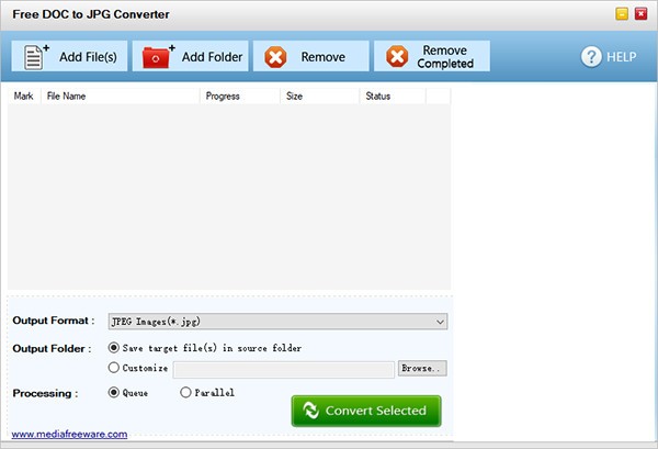 Free DOC to JPG Converter(文件格式转换) v1.0 免费安装版