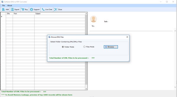Softaken EML to PDF Converter(邮件格式转换器) v1.0 免费安装版
