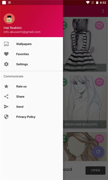 Hair Realistic(素描绘画) for Android v1.2 安卓版