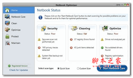 Netbook Optimizer(系统优化软件) v1.00.91 安装版