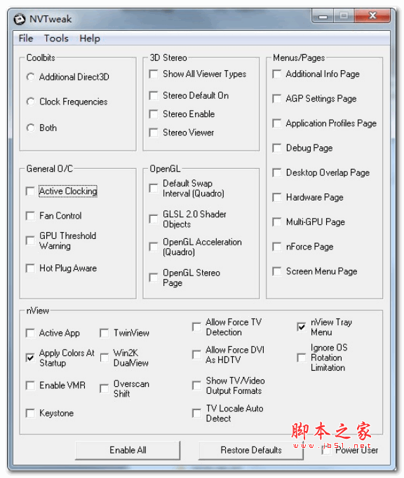 NVTweak(N卡调节工具) v1.5.2 官方版