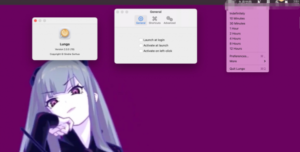 Lungo for Mac(屏幕防休眠软件) v2.5.0 苹果直装版