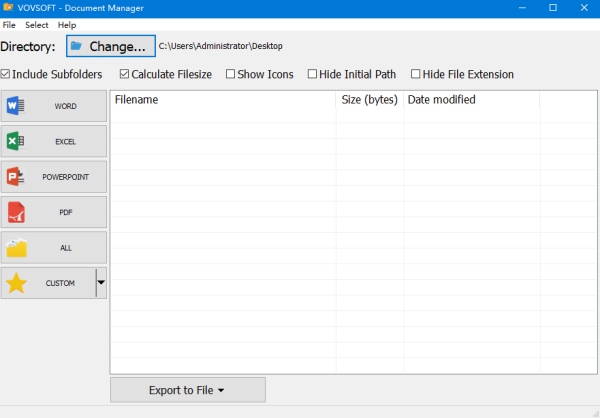 VovSoft Document Manager(文档管理工具) v1.3 官方安装版