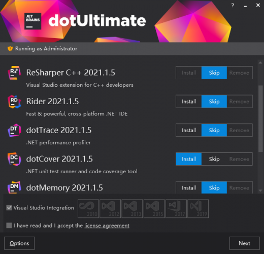代码覆盖率工具JetBrains dotCover v2021.1.5 官方最新安装版
