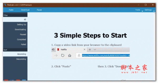 FlixGrab(NetFlix视频器) v5.4.1.1332 免费安装版