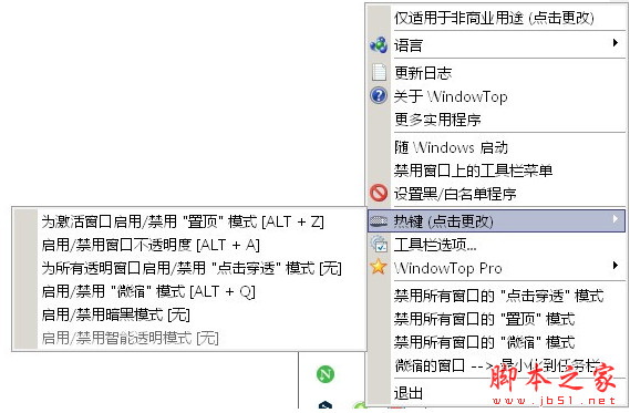 WindowTop(窗口管理增强工具) v5.27.3 英文免费安装版